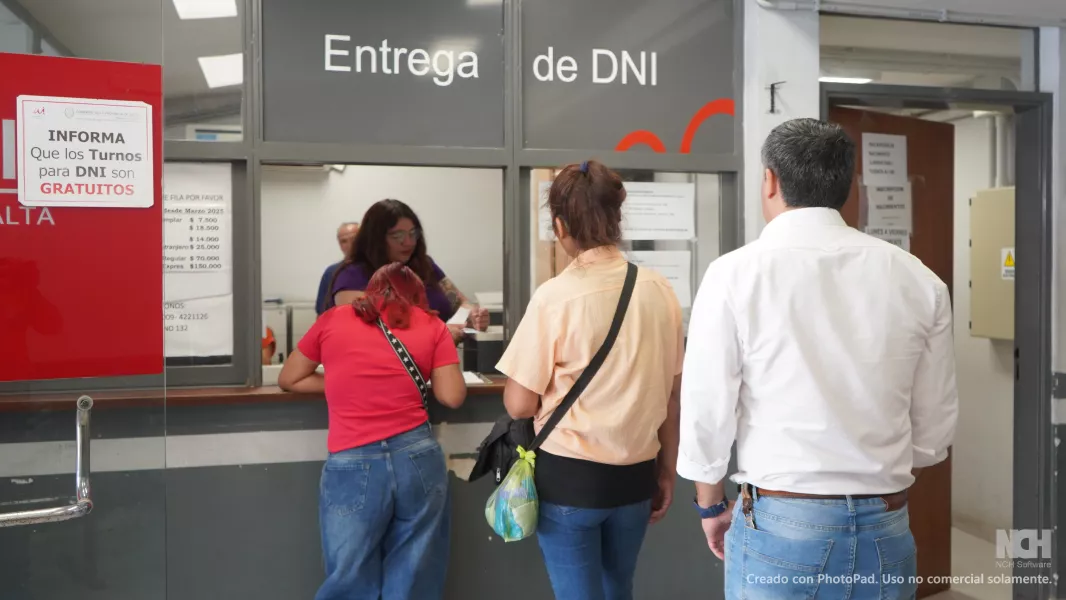 Registro civil entrega dni