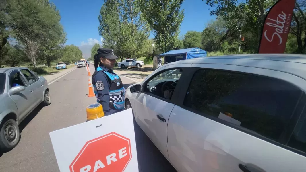 Seguridad vial serenata a cafayate controles