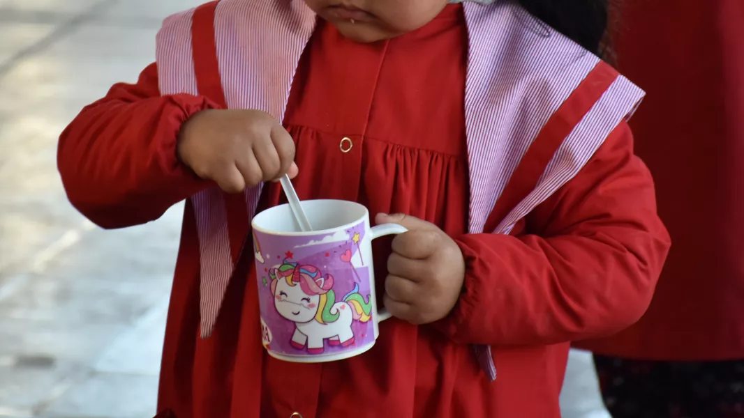 Copa de leche imagen ilustrativa