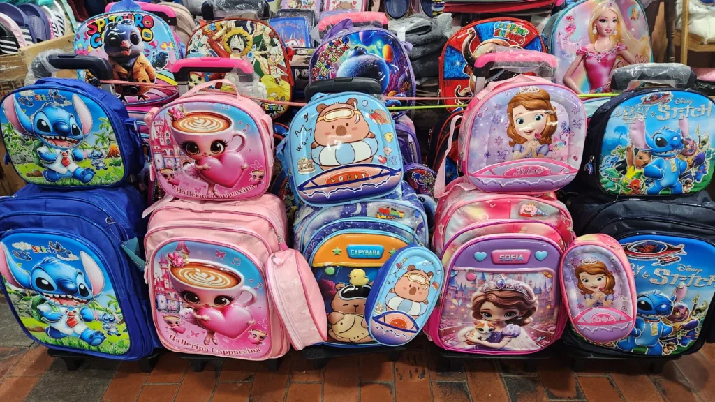 Mercado San Miguel - mochilas